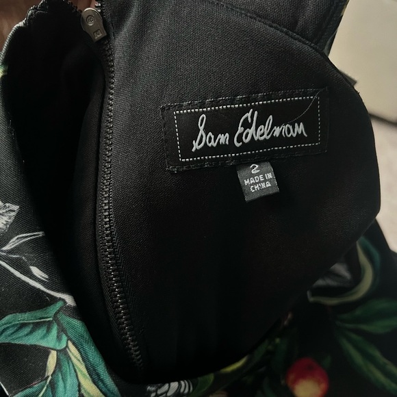 Sam Edelman Tropical Floral Dress Size 4 NWOT - Picture 6 of 9